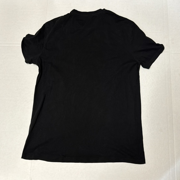 H&M Black Men’s Regular Fit Short Sleeve T-shirt Size Medium - Picture 4 of 4
